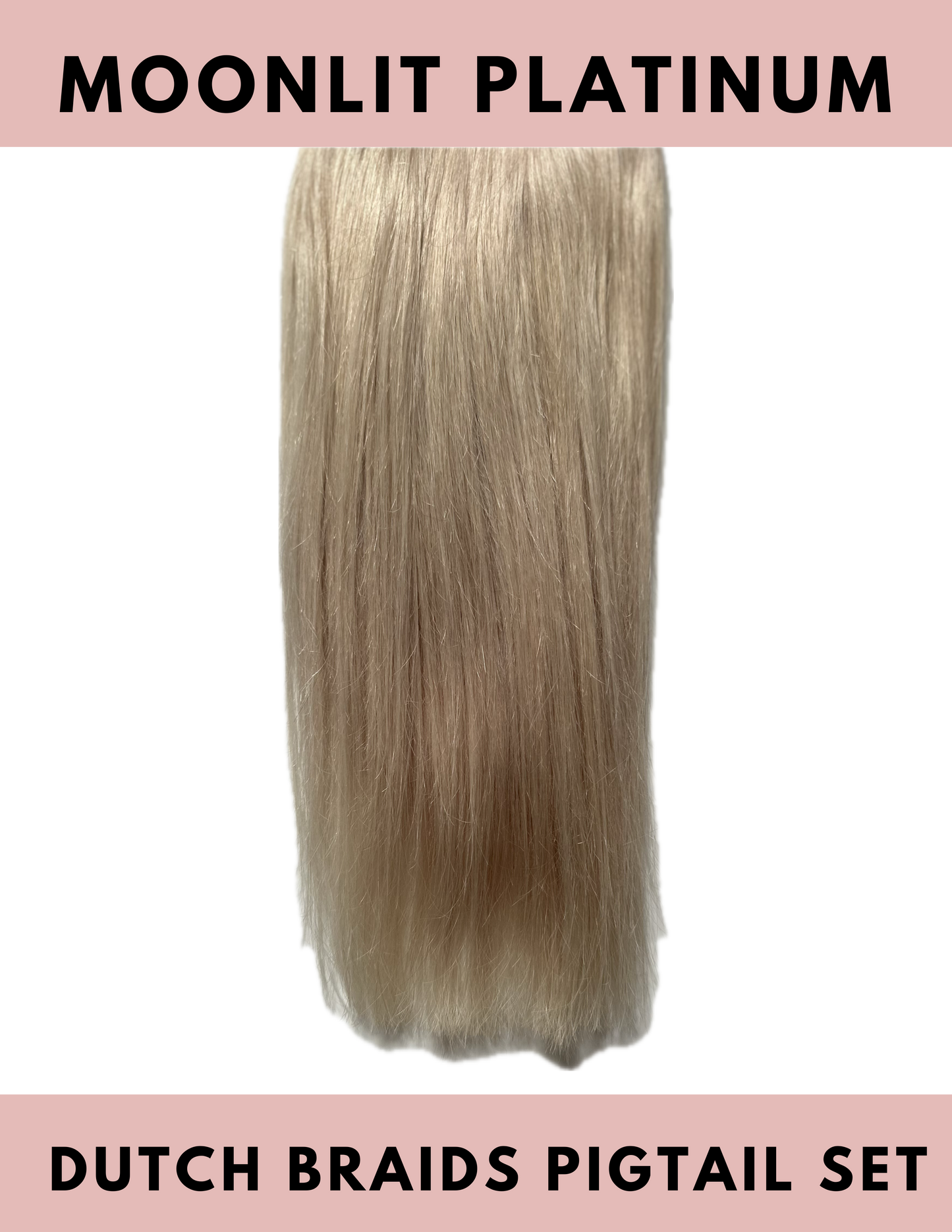 Dutch Braid Pigtails Set