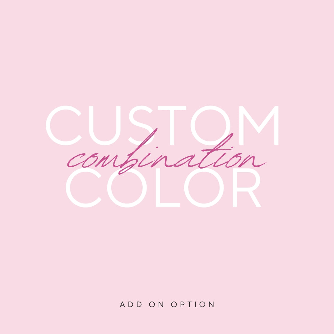 Custom Color Combination Add On