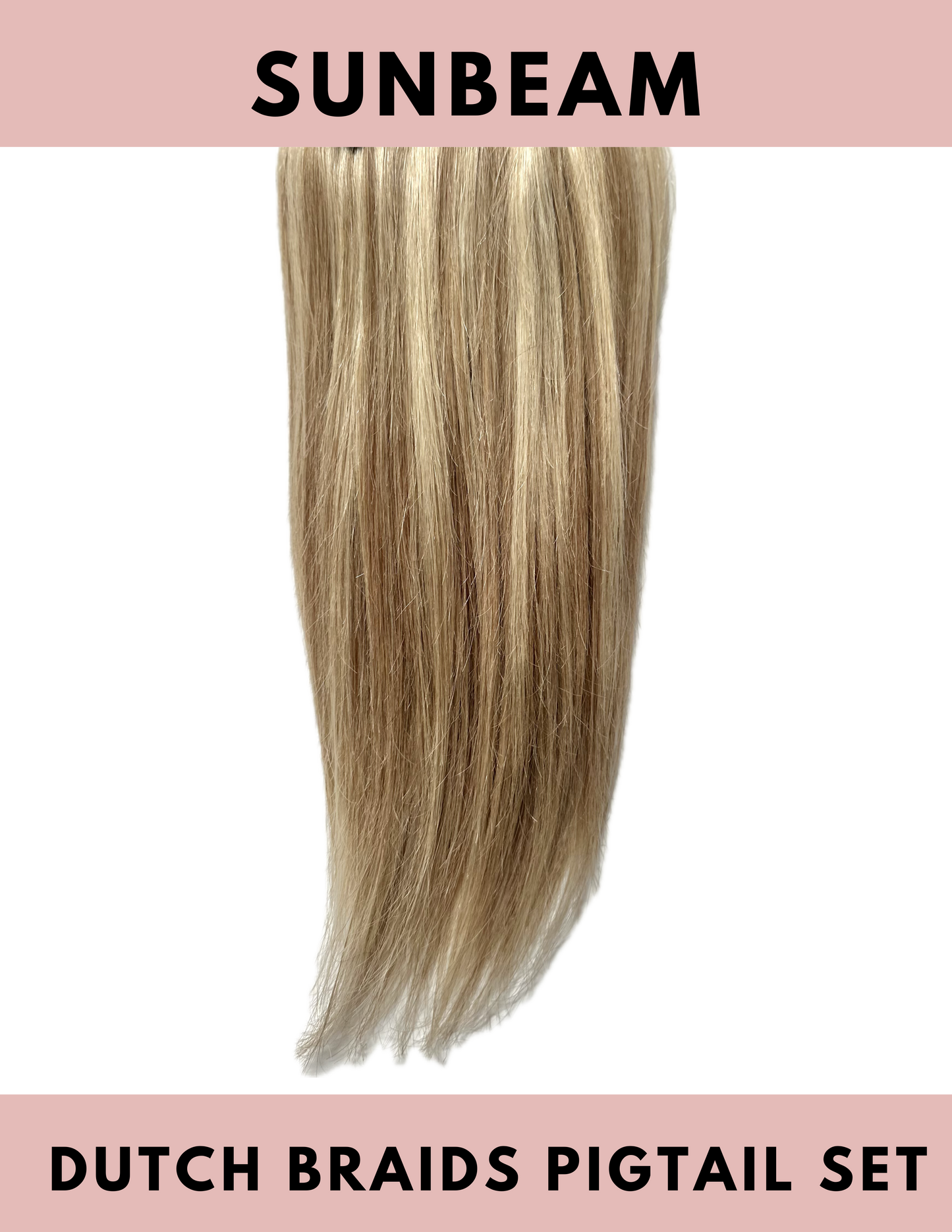 Dutch Braid Pigtails Set