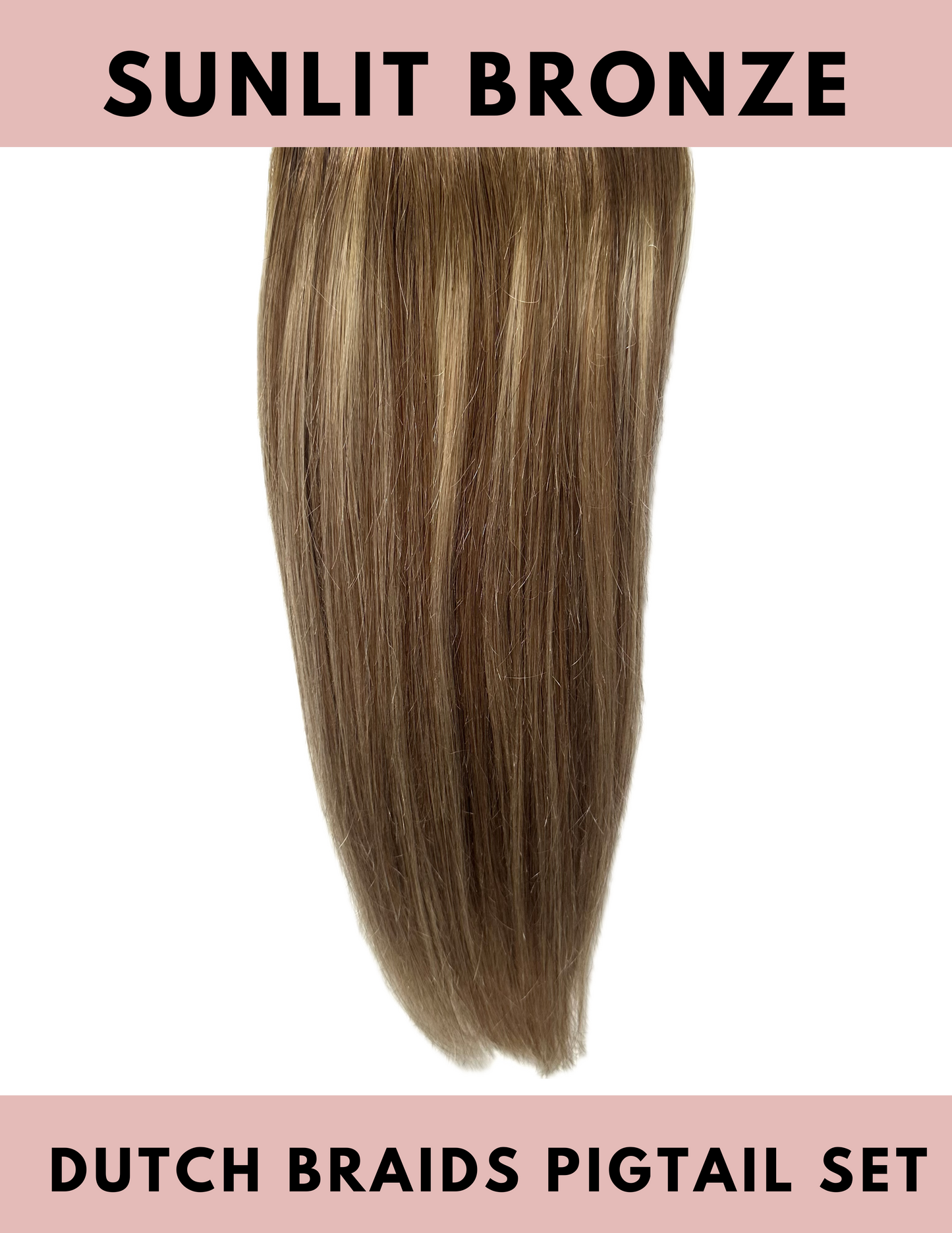 Dutch Braid Pigtails Set