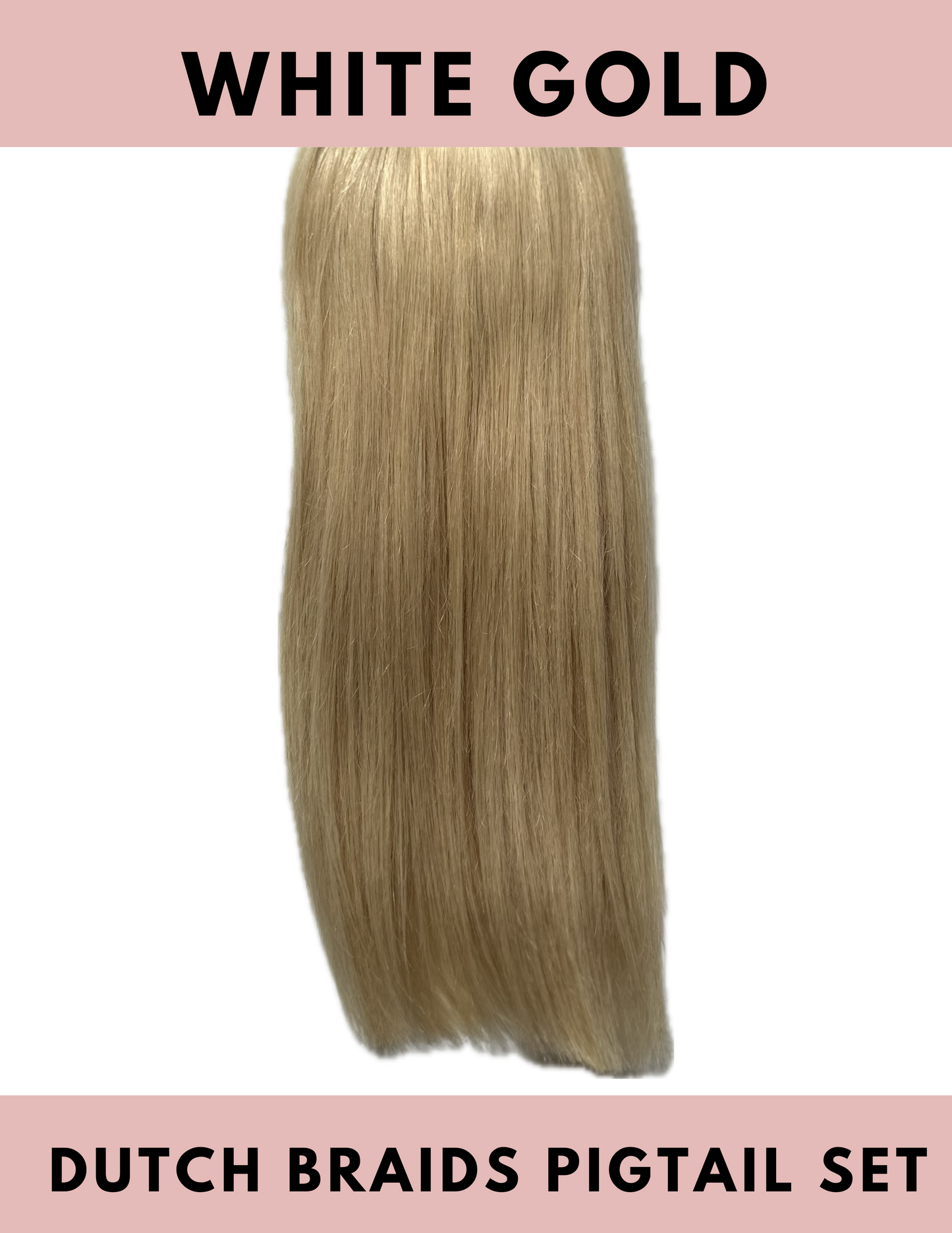 Dutch Braid Pigtails Set