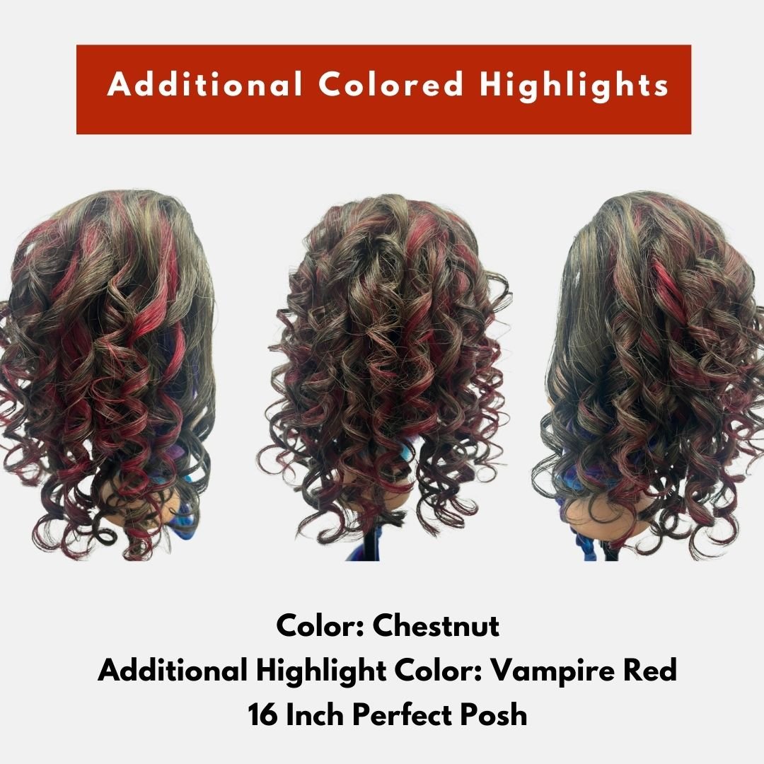 Additional Colored Highlights - The Perfect Posh