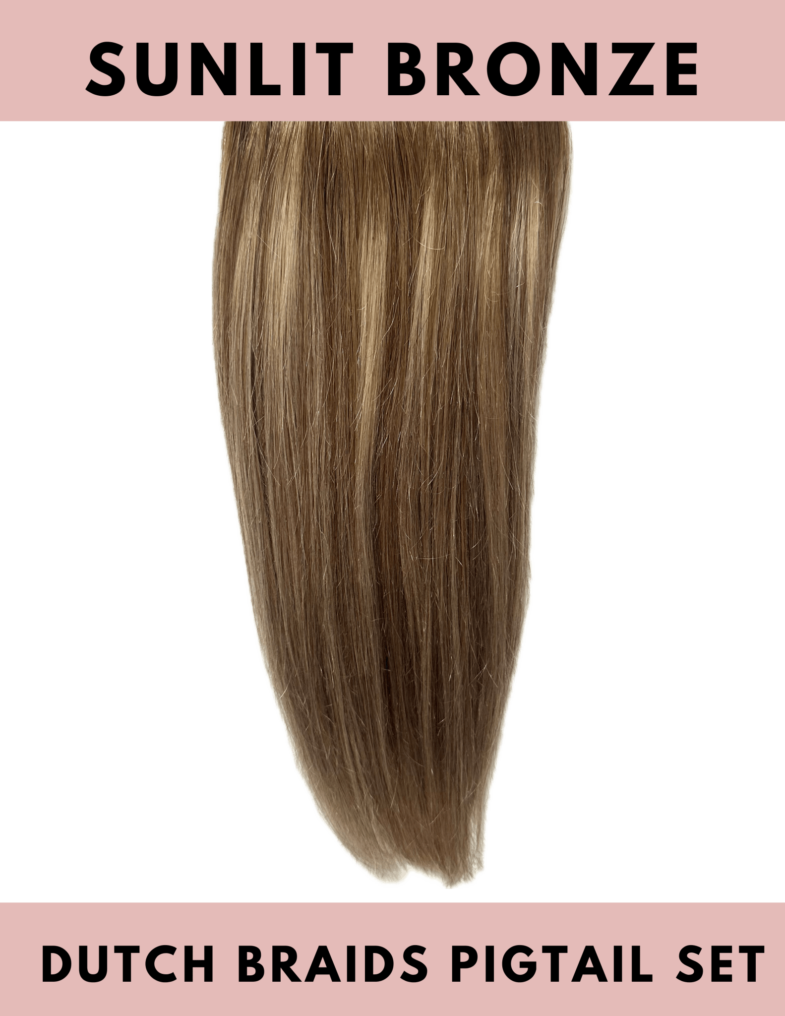 Dutch Braid Pigtails Set - The Perfect Posh