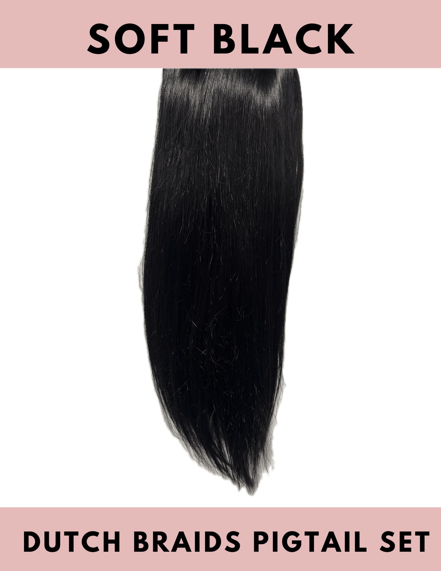 Dutch Braid Pigtails Set - The Perfect Posh