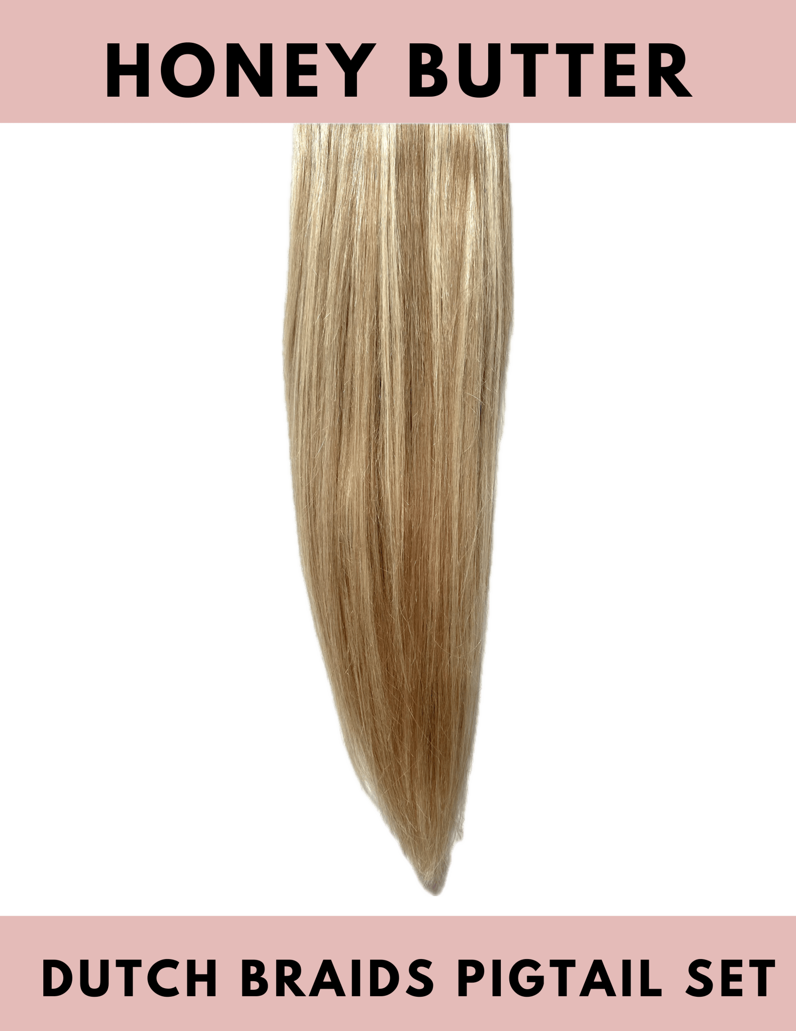 Dutch Braid Pigtails Set - The Perfect Posh