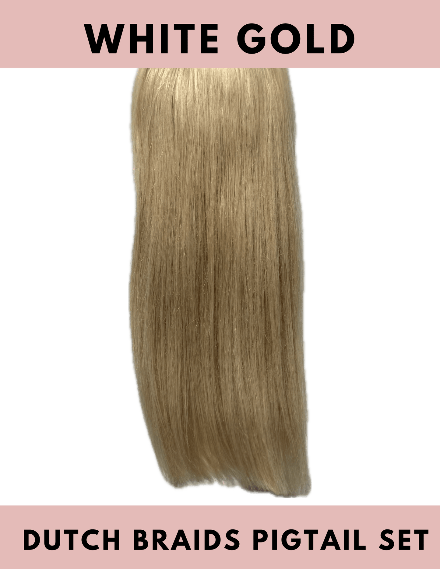 Dutch Braid Pigtails Set - The Perfect Posh