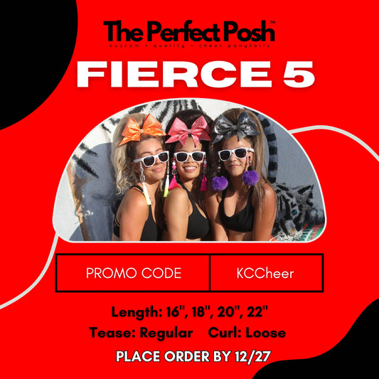 KC Cheer: Fierce 5 Team Page