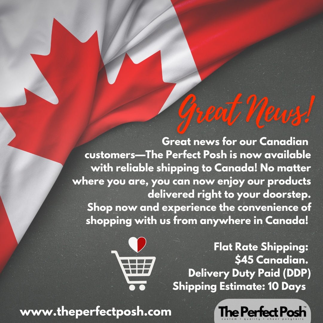 Canada Shipping Now Available - The Perfect Posh
