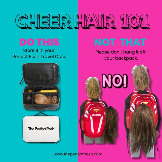 How to Store Your Cheer Hairpiece the Right Way (Do This, Not That) - The Perfect Posh