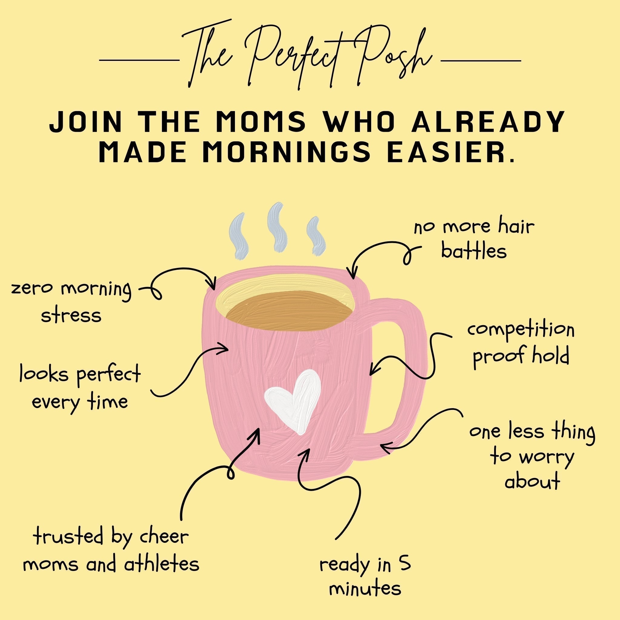 Join the Cheer Moms Who Already Made Mornings Easier – The Perfect Posh