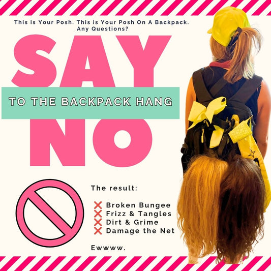 The Quickest Way to Ruin Your Posh: Don't Hang It on Your Backpack - The Perfect Posh