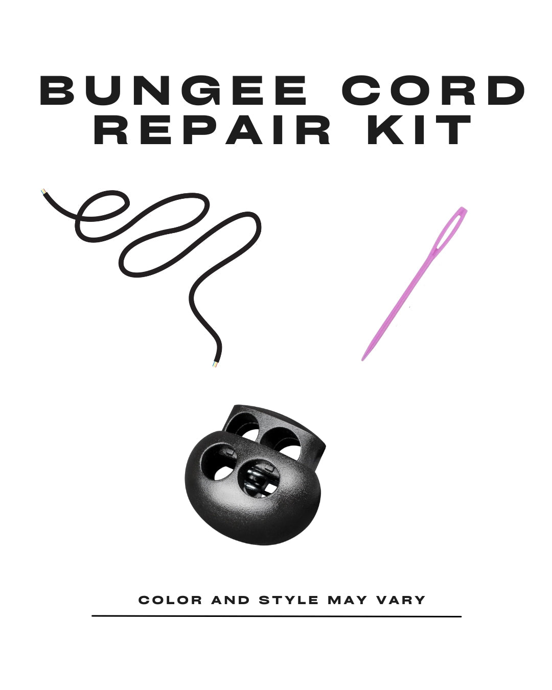 Bungee Cord Repair Kit - The Perfect Posh