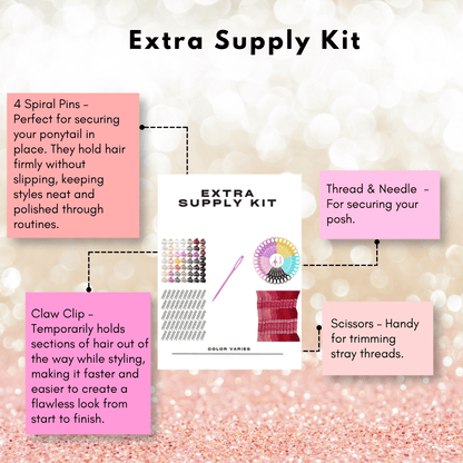 Cheer Hair Supply Kit - Competition Ready Essentials - The Perfect Posh