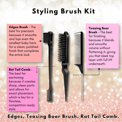 Cheer Hair Supply Kit - Competition Ready Essentials - The Perfect Posh