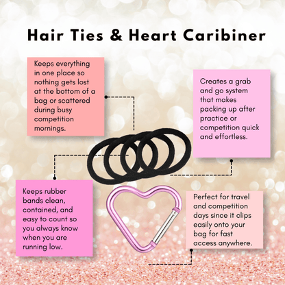 Cheer Hair Supply Kit - Competition Ready Essentials - The Perfect Posh