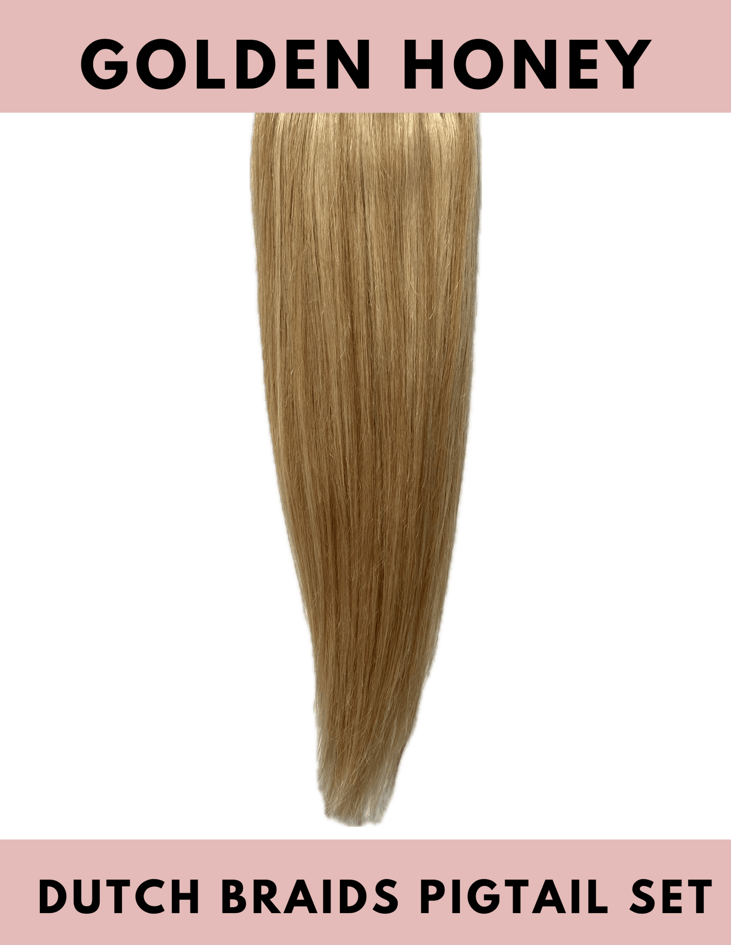 Dutch Braid Pigtails Set - The Perfect Posh