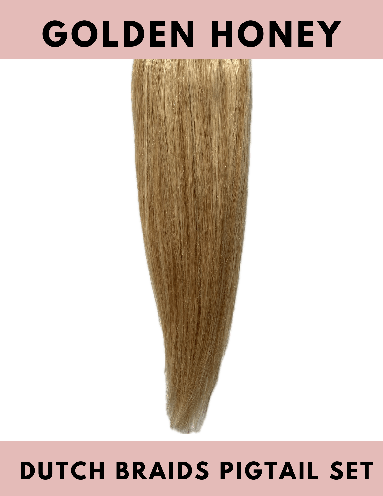 Dutch Braid Pigtails Set - The Perfect Posh