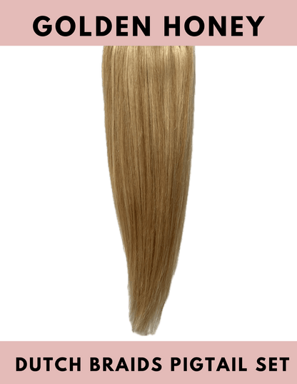 Dutch Braid Pigtails Set - The Perfect Posh