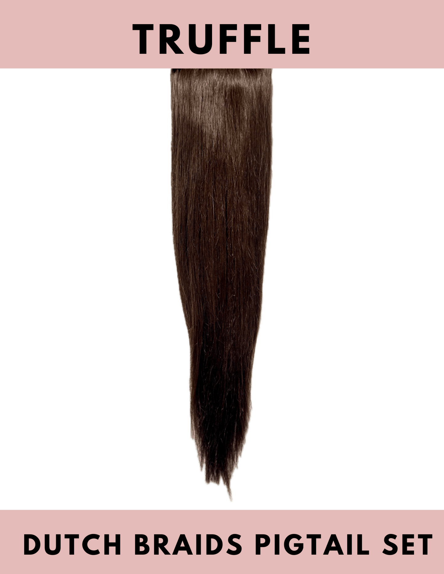 Dutch Braid Pigtails Set - The Perfect Posh