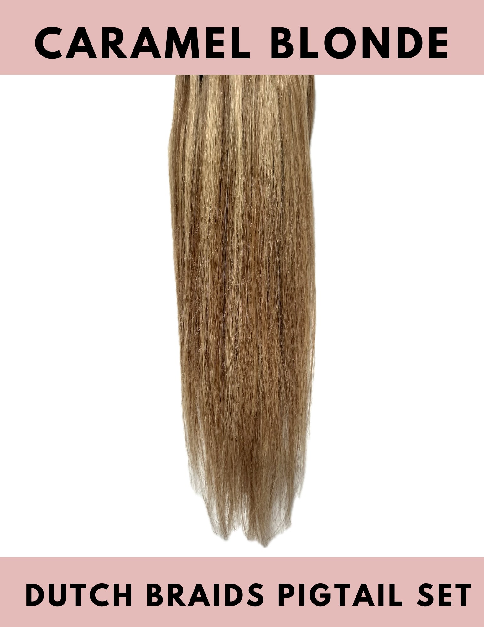 Dutch Braid Pigtails Set - The Perfect Posh