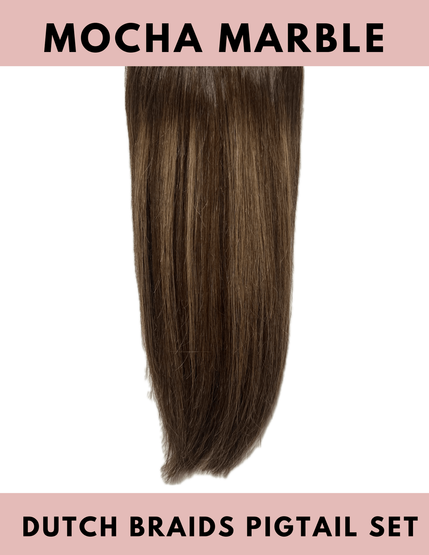 Dutch Braid Pigtails Set - The Perfect Posh