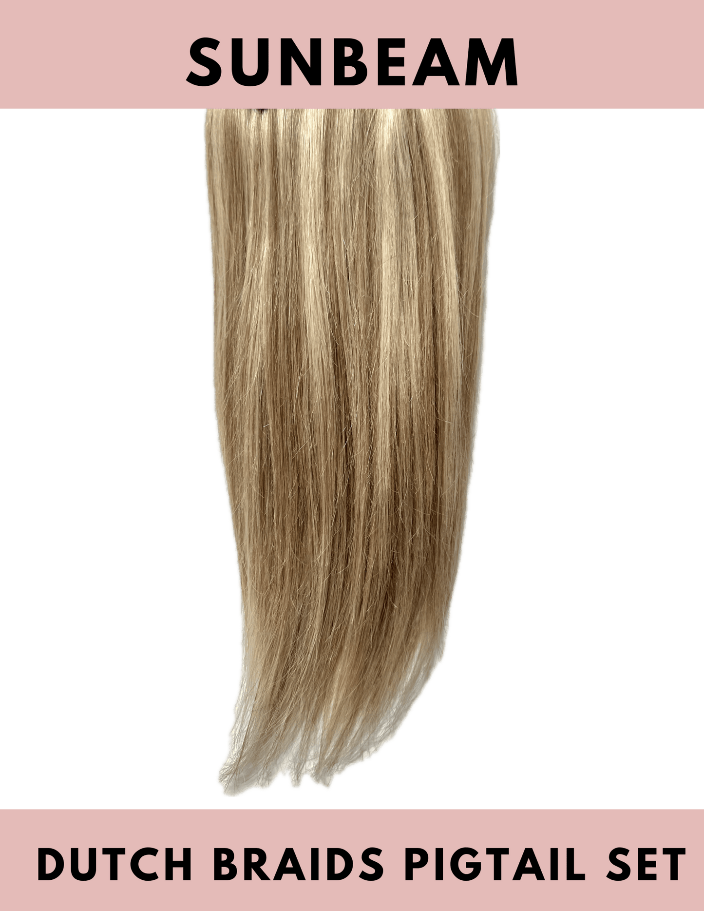 Dutch Braid Pigtails Set - The Perfect Posh