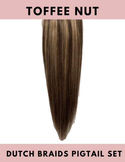 Dutch Braid Pigtails Set - The Perfect Posh