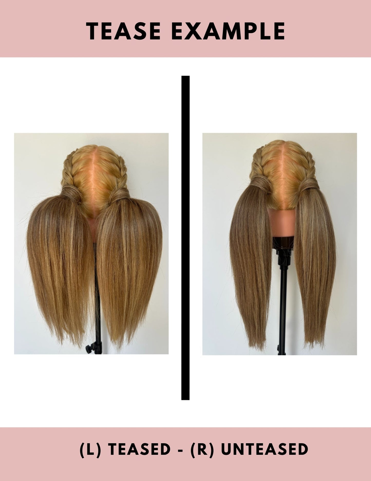 Dutch Braid Pigtails Set - The Perfect Posh