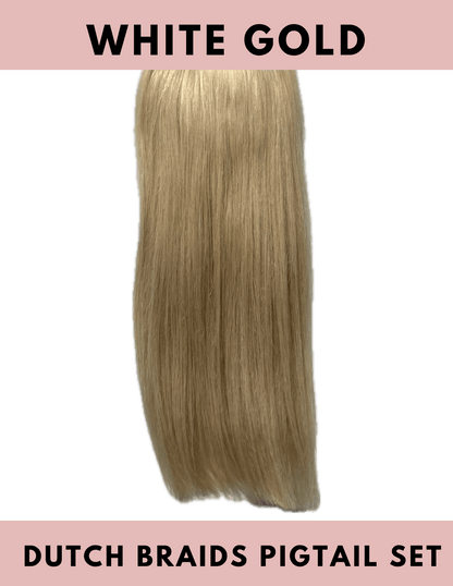 Dutch Braid Pigtails Set - The Perfect Posh