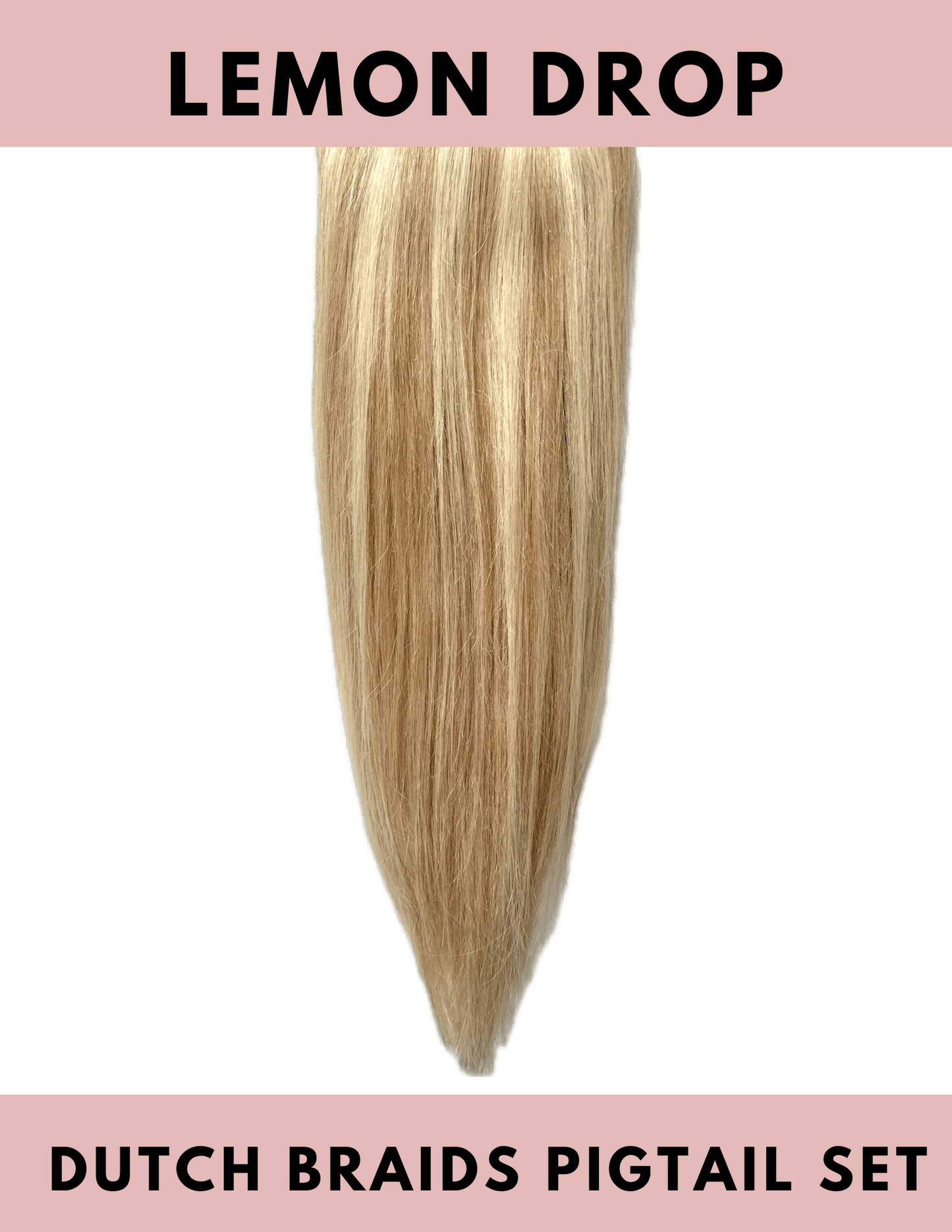 Dutch Braid Pigtails Set - The Perfect Posh