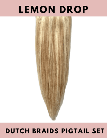 Dutch Braid Pigtails Set - The Perfect Posh