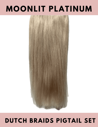 Dutch Braid Pigtails Set - The Perfect Posh