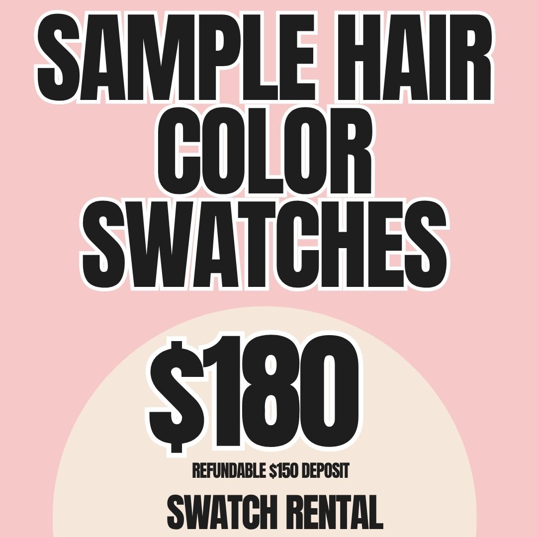 Hair Color Swatch Kit: Deposit - The Perfect Posh