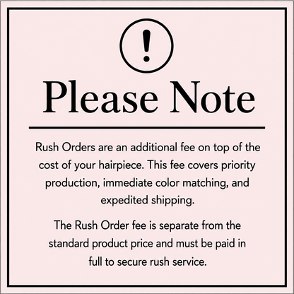 Rush Order Shipping - The Perfect Posh