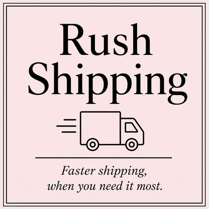 Rush Order Shipping - The Perfect Posh