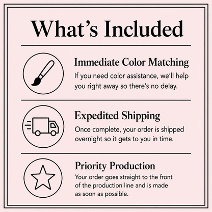 Rush Order Shipping - The Perfect Posh